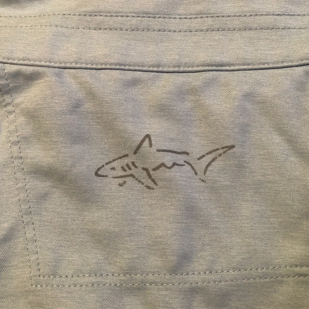 GREG NORMAN MENS LARGE JACKET LIGHT BLUE POCKETS - Picture 2 of 12